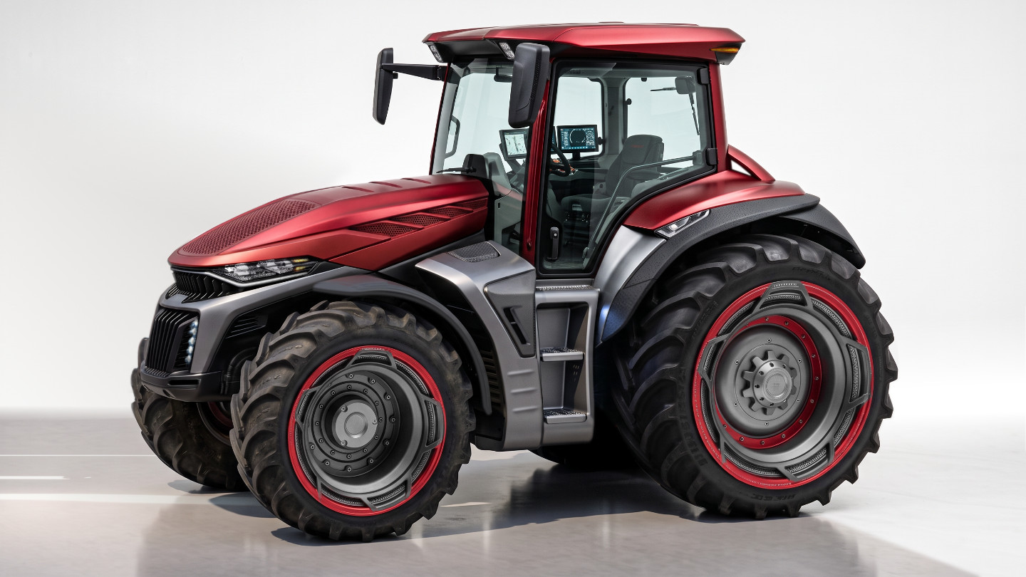 Traktor Rendering von Thomas Clever
